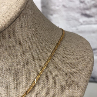 R 14K Herringbone Chain