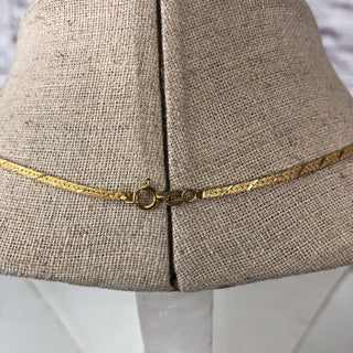 R 14K Herringbone Chain