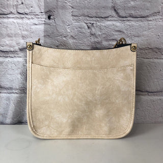R Vegan Crossbody w/ animal print guitar strap