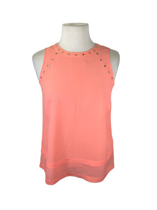 R Studded sleeveless top