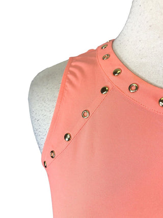 R Studded sleeveless top