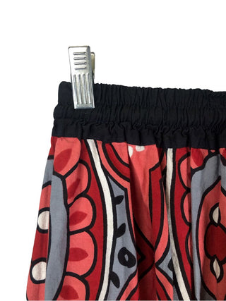 R Floral pull on skirt