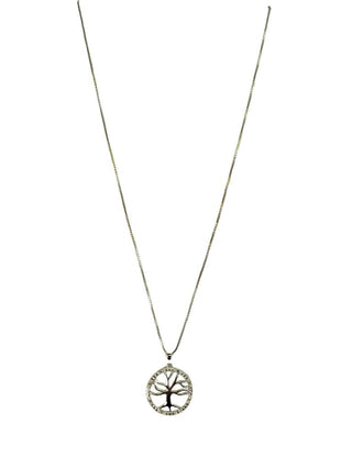 R sterling tree of life pendant necklace