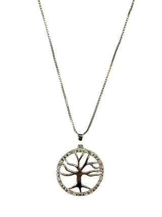 R sterling tree of life pendant necklace