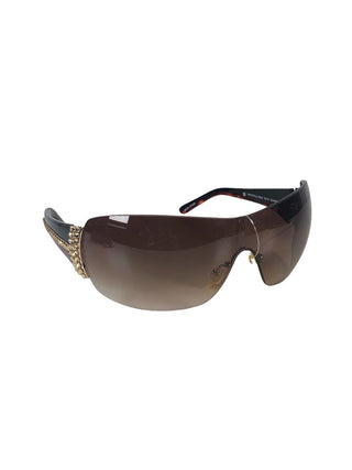 R Swarovski studded sunglasses