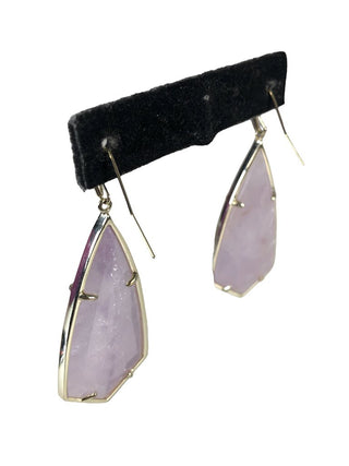 R Costume stone earrings