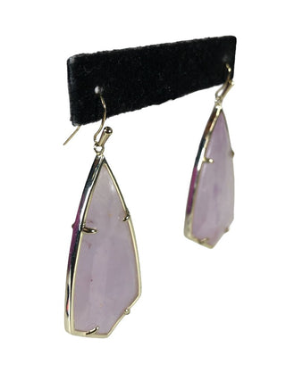 R Costume stone earrings