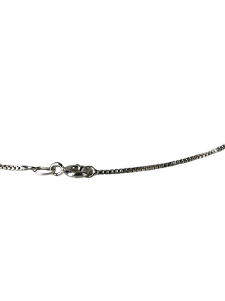 R Sterling stone necklace