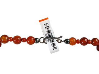 R carnelian necklace