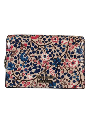 R Floral card wallet