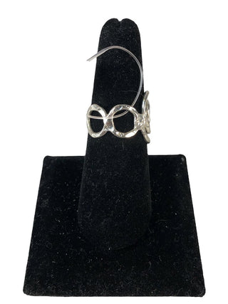 R Sterling swirl ring