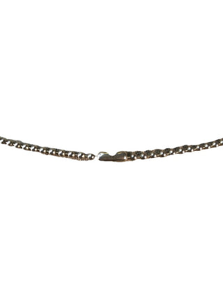 R Sterling 14k cross necklace