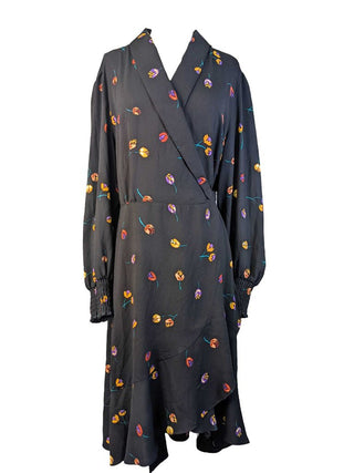 R Floral Wrap