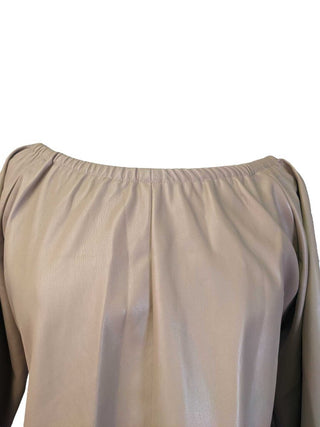 R NWT Faux Leather Off The Shoulder Retails $84