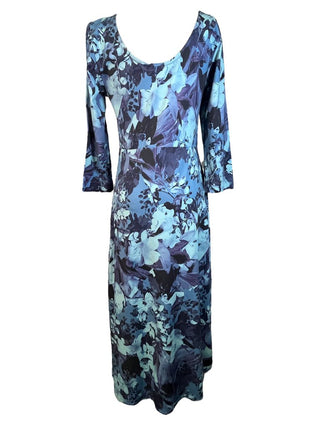 R Printed T-Shirt Material Dress
