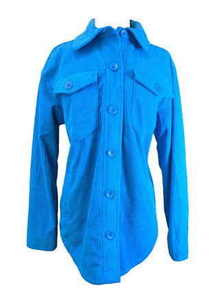 R Corduroy Shacket