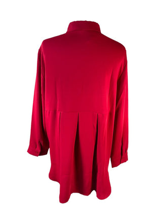 R Long Sleeve Button Front