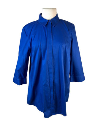 R No-Iron Long Sleeve Button Front