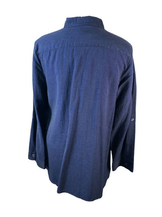 R Long Sleeve Button Front