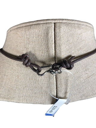 R Sterling flower pendant on cord