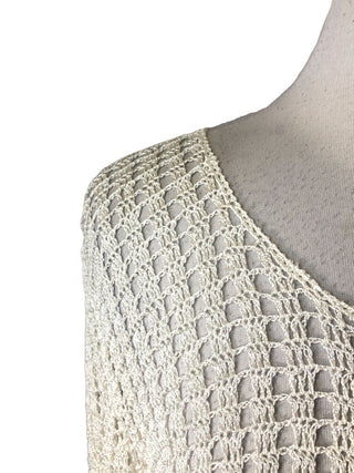 R Crochet pullover top