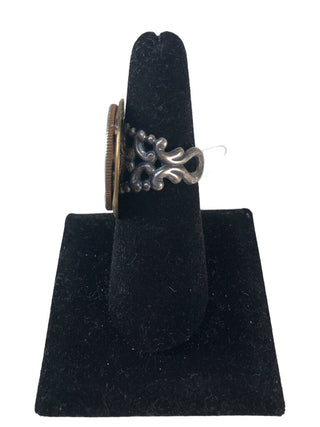 R Sterling Tennessee Coin Ring