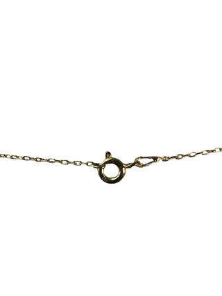 R Sterling vermeil cz necklace