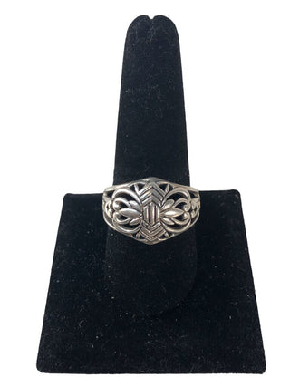 R Sterling ring