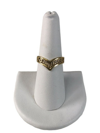 R14K chevron ring