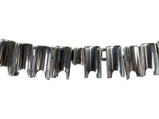 R sterling & onyx Mexican necklace