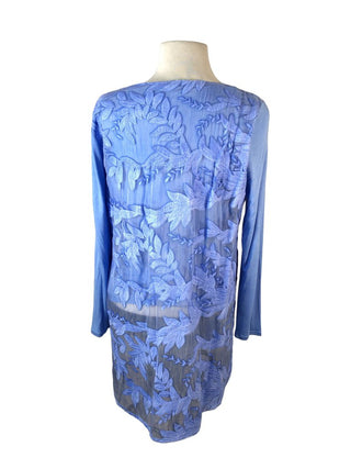 R Embroidered layered top