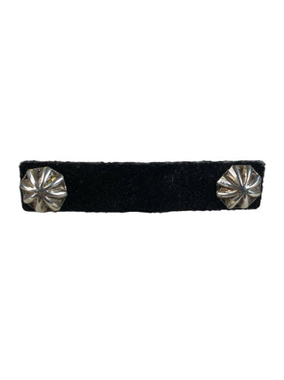 R Sterling fluted post earrings