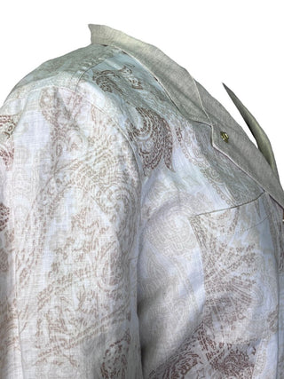 R Linen Button Up