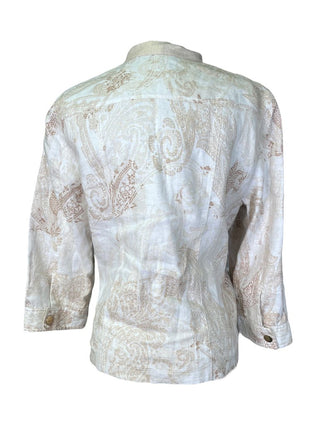 R Linen Button Up