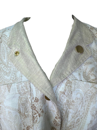 R Linen Button Up