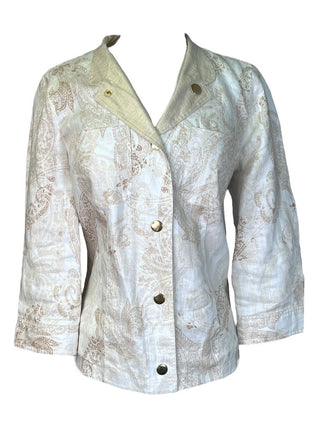R Linen Button Up