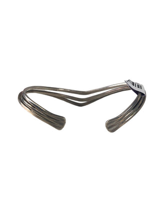 R Sterling triple band cuff/bracelet