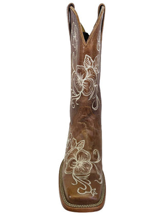 R embroidered square toe retails $200