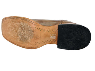 R embroidered square toe retails $200