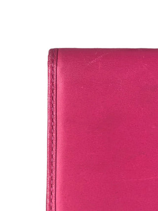 R Leather checkbook cover