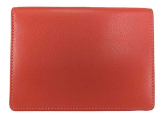 R Genuine Leather Card Holder