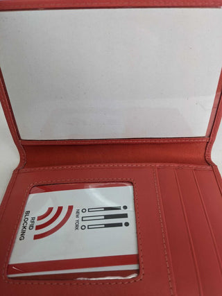 R Genuine Leather Card Holder
