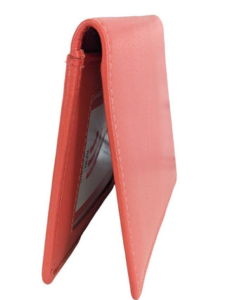 R Genuine Leather Card Holder
