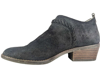 R Suede Low Bootie