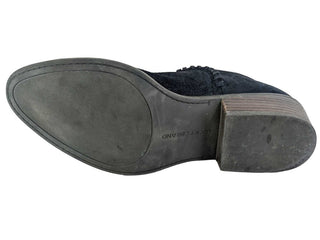 R Suede Low Bootie