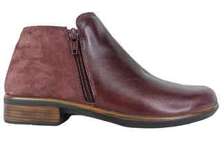 R Suede/Leather Booties