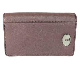 R Leather Zip Around Jeweley Case