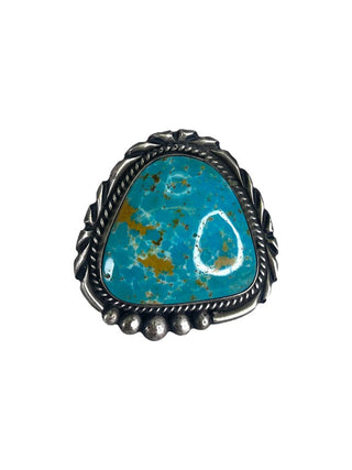 R sterling turquoise ring