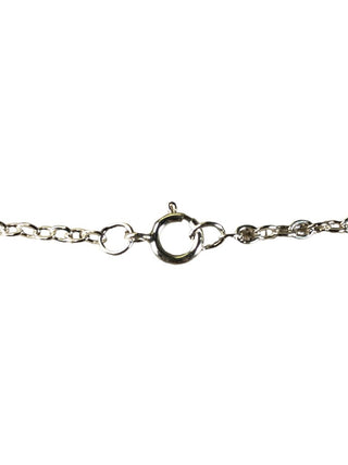 R Sterling stone necklace