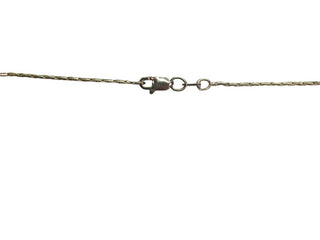 R sterling reversible pendant necklace